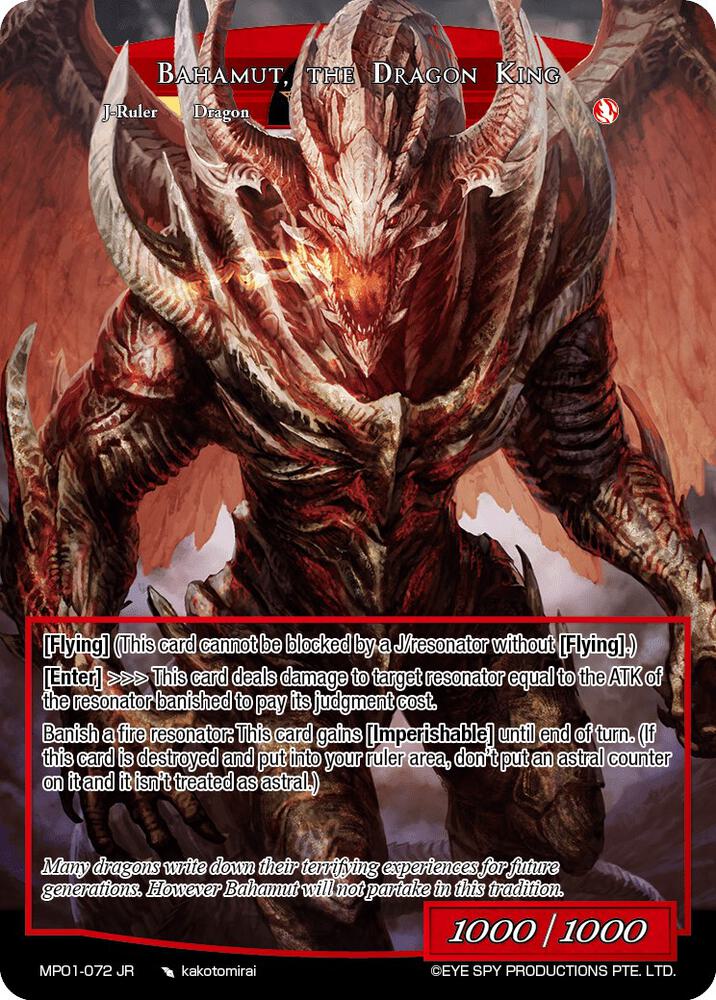 Falltgold, the Dragoon // Bahamut, the Dragon King