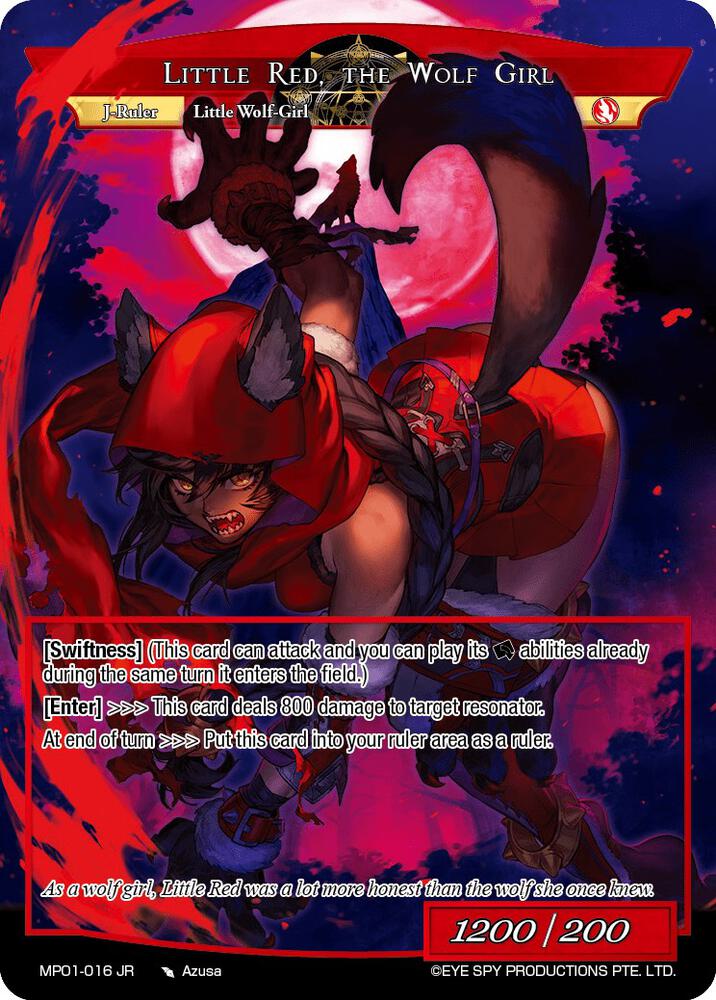 Little Red Riding Hood // Little Red, the Wolf Girl