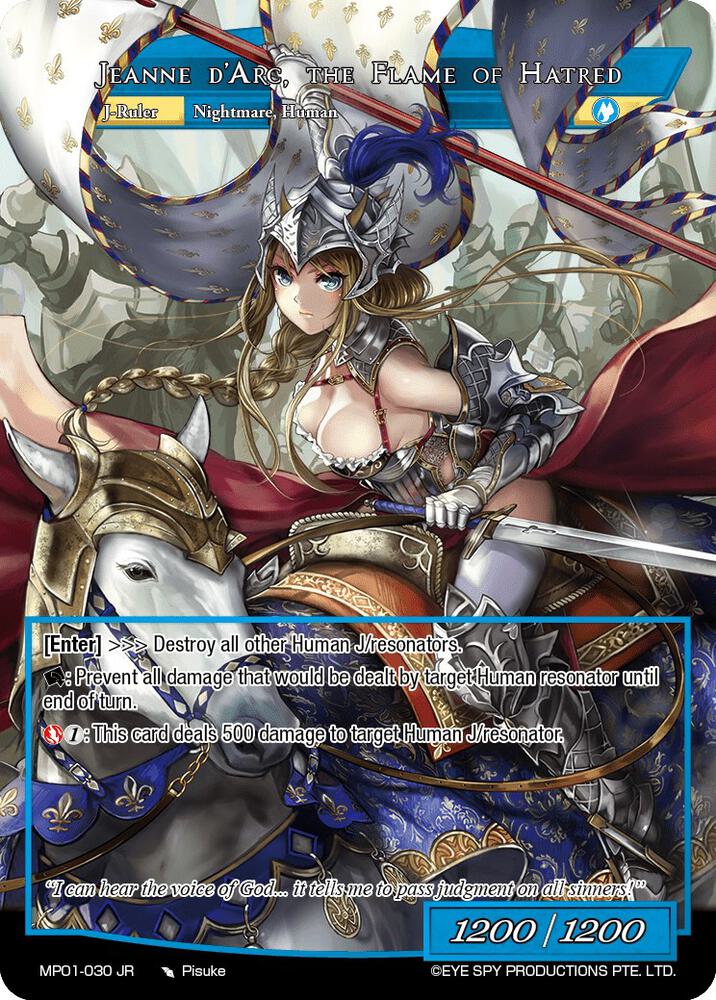 Nameless Girl // Jeanne d'Arc, the Flame of Hatred