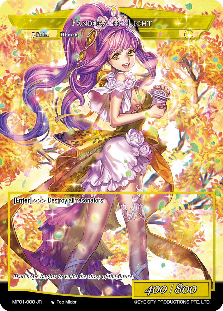 Pandora, Girl of the Box // Pandora of Light