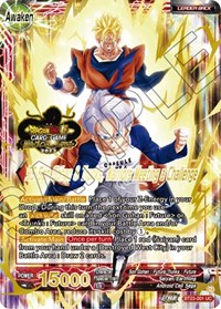 Son Gohan & Trunks // SS Son Gohan & Trunks, Warriors Meeting a Challenge (2023 Worlds ZENKAI 06 Leader Set) card art