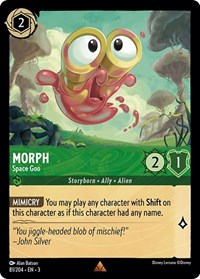 Morph - Space Goo - Into the Inklands - Lorcana card