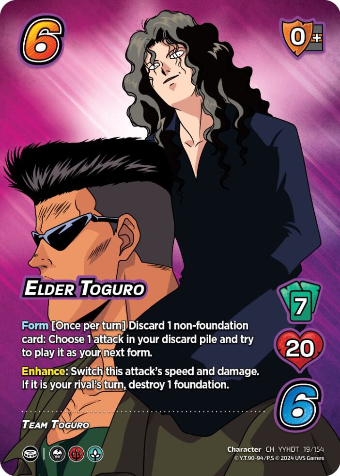 Elder Toguro - Yu Yu Hakusho: Dark Tournament - UniVersus