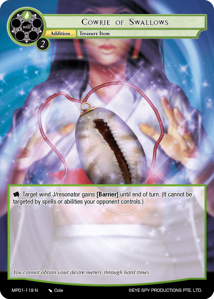 Cowrie of Swallows