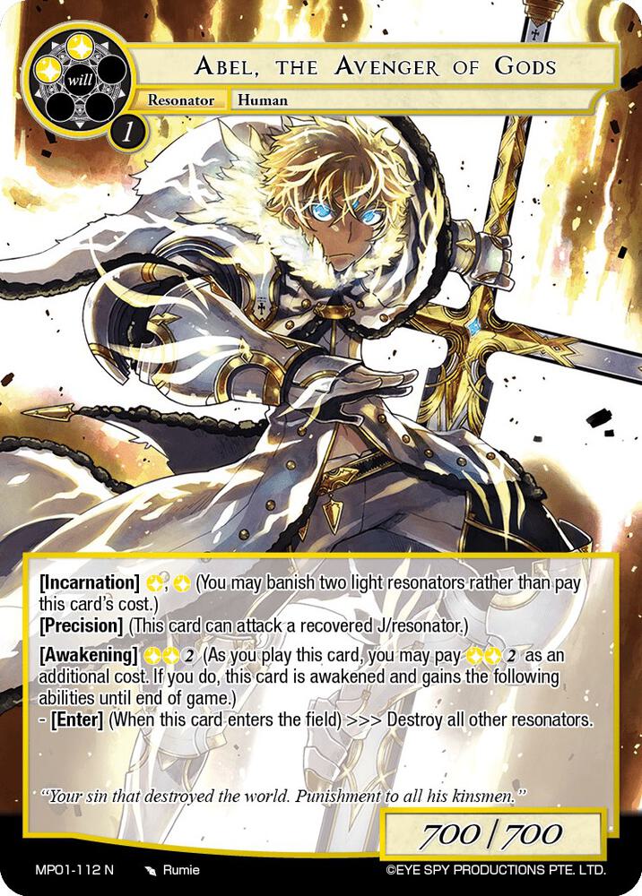 Abel, the Avenger of Gods