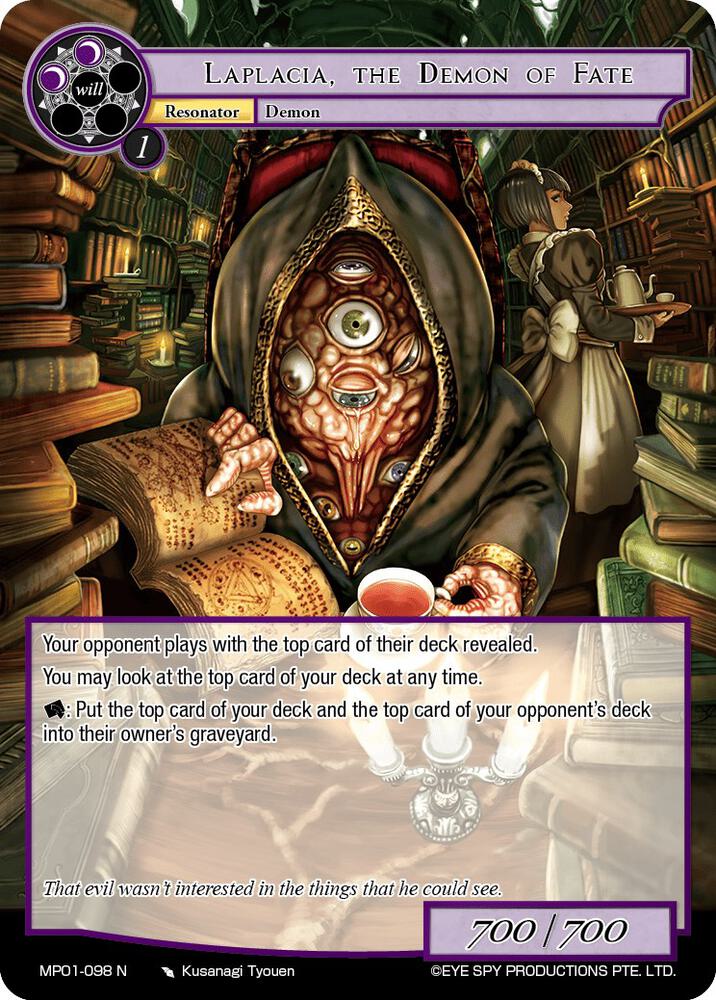Laplacia, the Demon of Fate