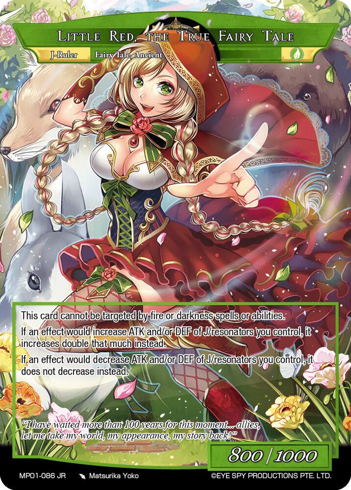 Crimson Girl in the Sky // Little Red, the True Fairy Tale