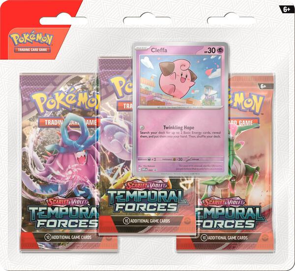 Temporal Forces 3 Pack Blister [Cleffa] - SV05: Temporal Forces ...