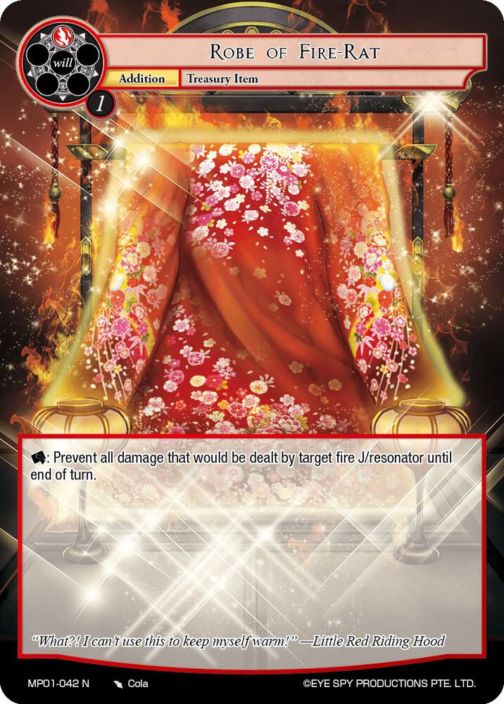 Robe of Fire-Rat