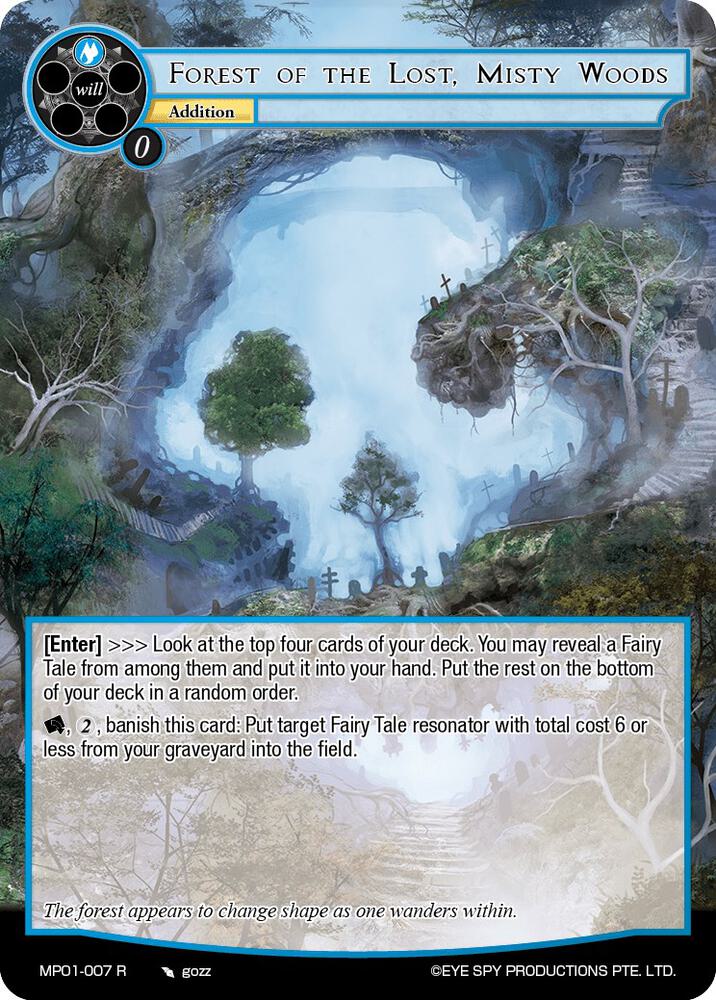 Forest of the Lost, Misty Woods