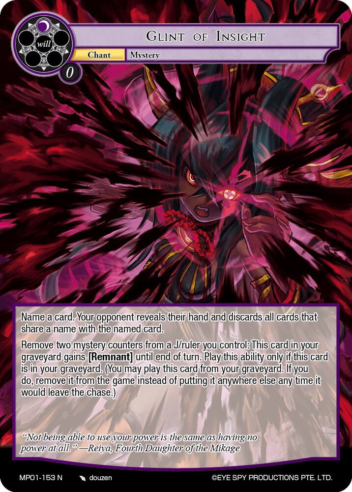 Glint of Insight