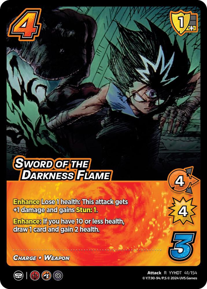 Sword of the Darkness Flame - Yu Yu Hakusho: Dark Tournament
