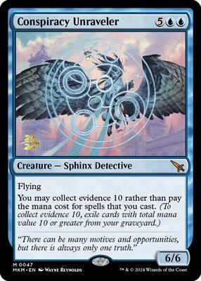 Conspiracy Unraveler #47 – Prerelease Cards (Mythic)