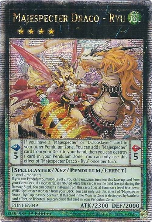 Majespecter Draco - Ryu (Quarter Century Secret Rare) - Phantom