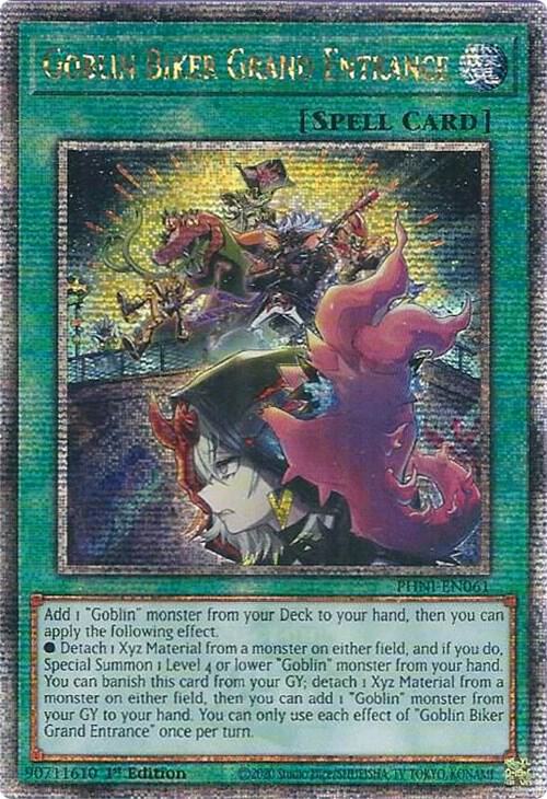 Goblin Biker Grand Entrance (Quarter Century Secret Rare