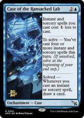 Case of the Ransacked Lab #45 – Prerelease Cards (Rare)