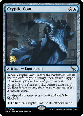 Cryptic Coat #50 – Prerelease Cards (Rare)