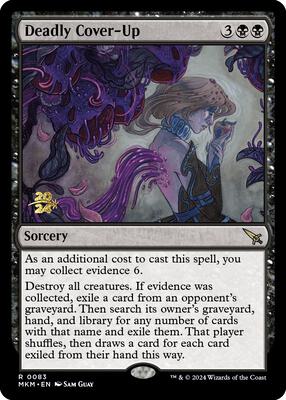 Deadly Cover-Up #83 – Prerelease Cards (Rare)