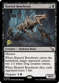 Hunted Bonebrute - Prerelease Cards - Magic: The Gathering card