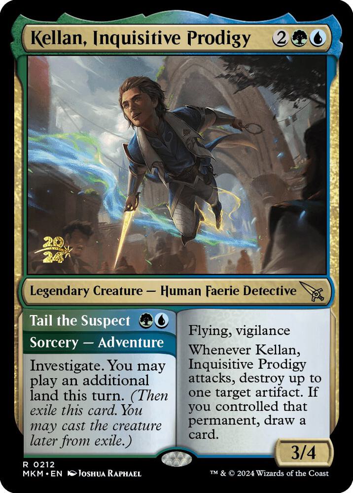 Kellan, Inquisitive Prodigy - Prerelease Cards - Magic: The Gathering ...