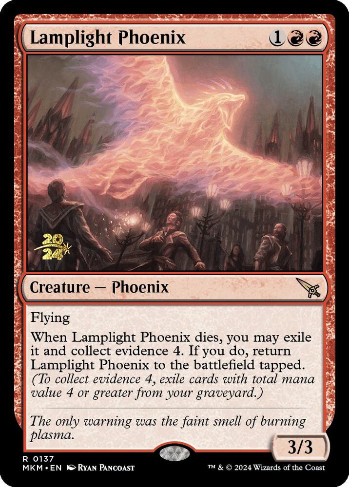 Lamplight Phoenix #137s — Murders at Karlov Manor Promos