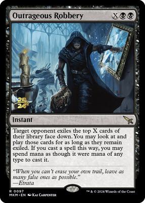 Outrageous Robbery #97 – Prerelease Cards (Rare)