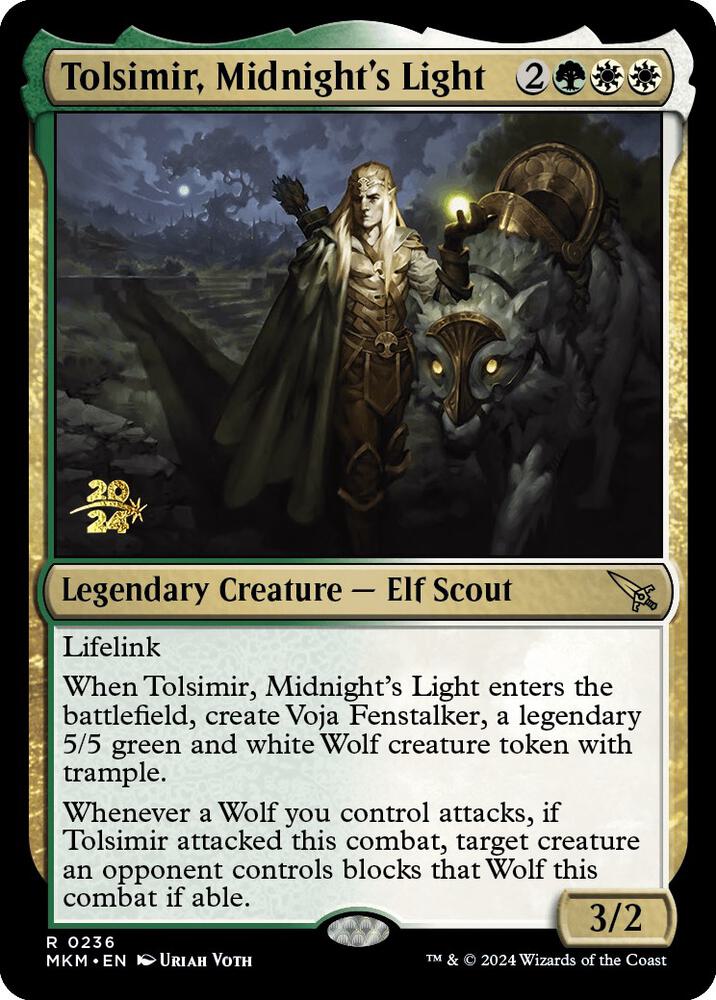 Tolsimir, Midnight's Light - Prerelease Cards - Magic: The Gathering -  TCGplayer.com