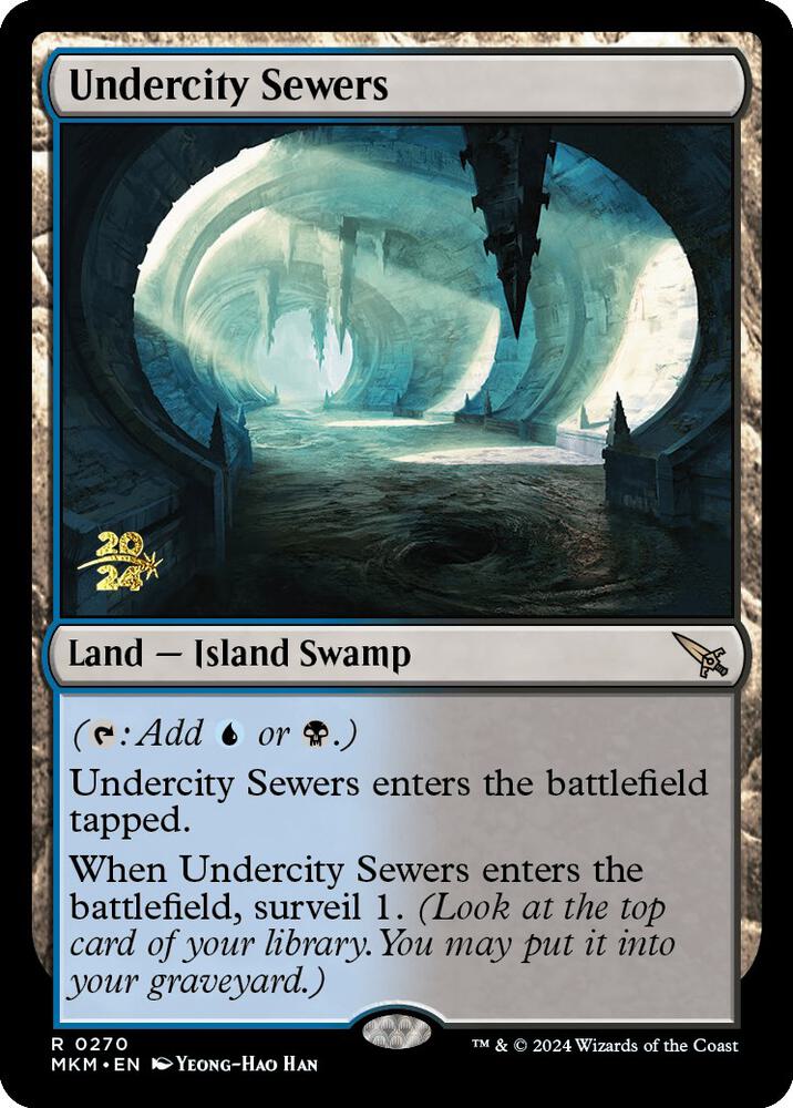 Undercity Sewers - Prerelease Cards - Magic: The Gathering
