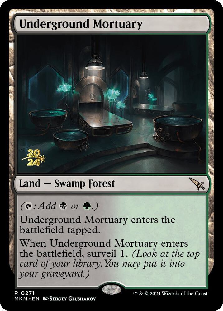 Underground Mortuary - Prerelease Cards - Magic: The Gathering