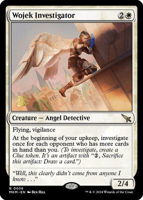 Wojek Investigator #36 – Prerelease Cards (Rare)