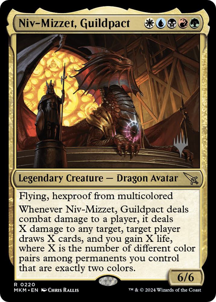 Niv-Mizzet, Guildpact - Promo Pack: Murders at Karlov Manor