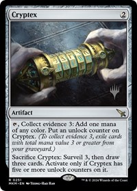 Cryptex - Promo Pack: Murders at Karlov Manor - Magic: The Gathering card