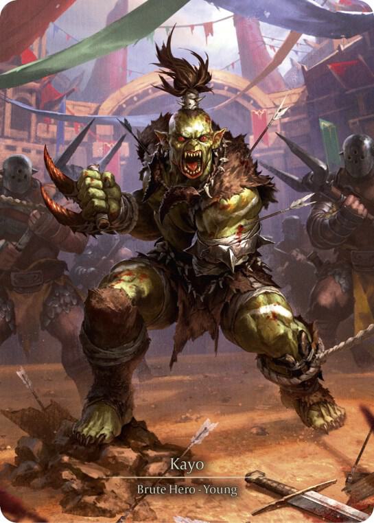 flesh and blood ブラーボ　マーベル　cf marvel Kayo (Marvel) - Heavy Hitters - Flesh and Blood TCG