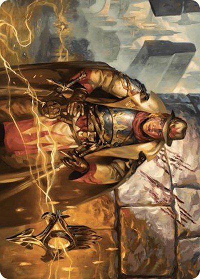Tenth District Hero Art Card Gold Stamped Signature