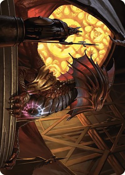 Niv Mizzet Guildpact Art Card
