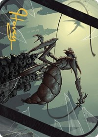 Kraul Whipcracker Art Card (Gold-Stamped Signature)