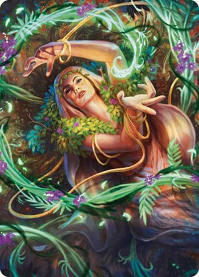 Insidious Roots Art Card Gold Stamped Signature