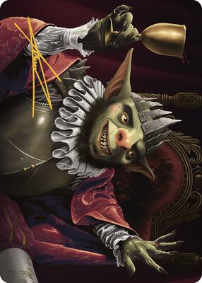 Krenko, Baron of Tin Street Art Card (Gold-Stamped Signature) 40 — Art Series: Murders at Karlov Manor