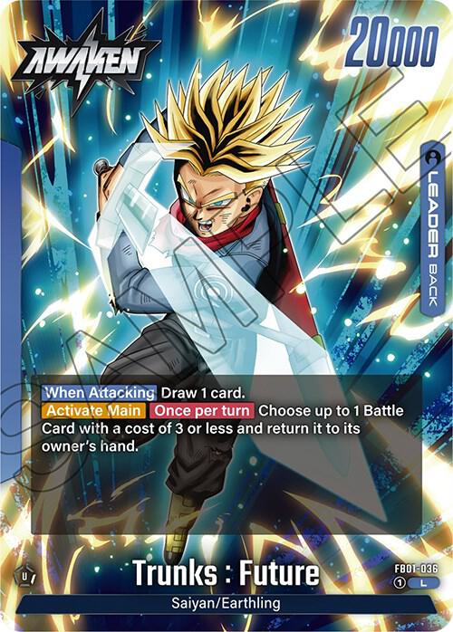 Trunks : Future - FB01-036 - Awakened Pulse - Dragon Ball Super