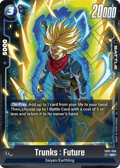 Trunks : Future - FB01-050 card