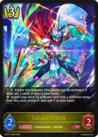 Valiant Fencer - BP03: Flame of Laevateinn - Shadowverse: Evolve