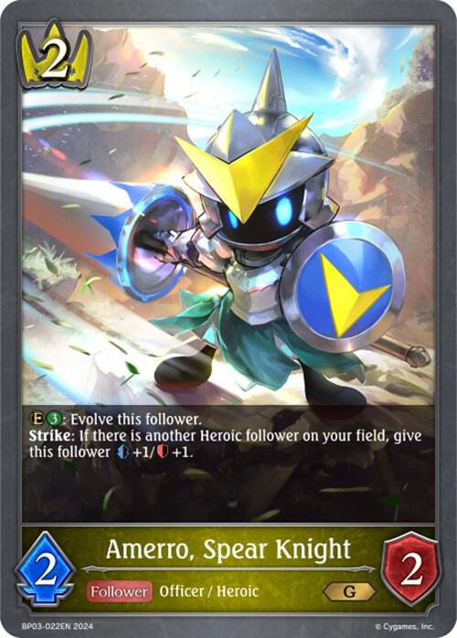 Amerro, Spear Knight