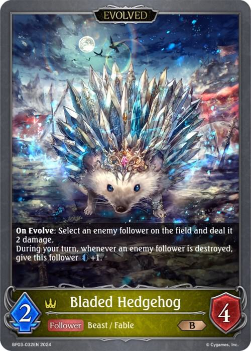 Bladed Hedgehog (Evolved)