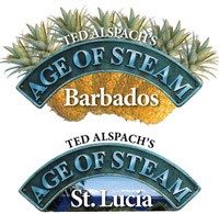 Age of Steam Expansion: Barbados & St. Lucia · Bezier Games