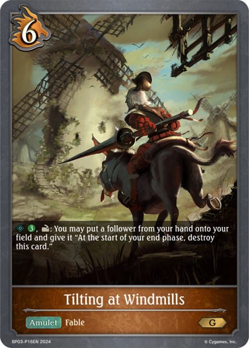 Tilting at Windmills - P16EN (Foil)