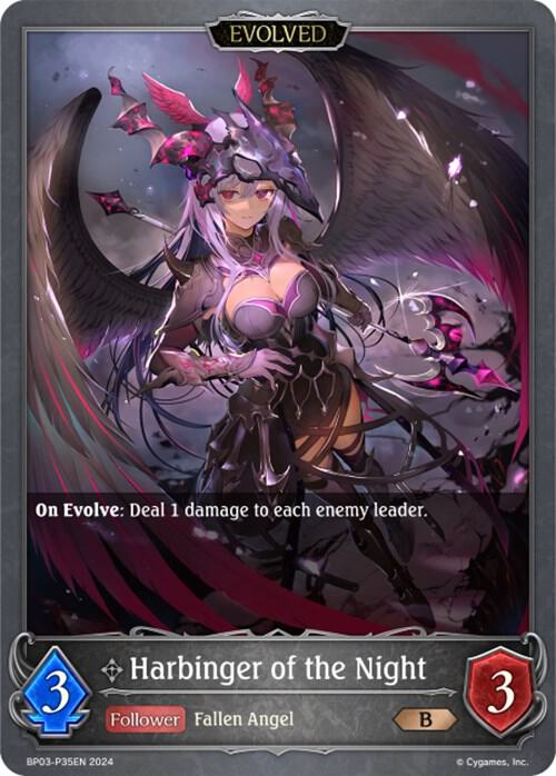 Harbinger of the Night - P35EN (Evolved) (Foil)
