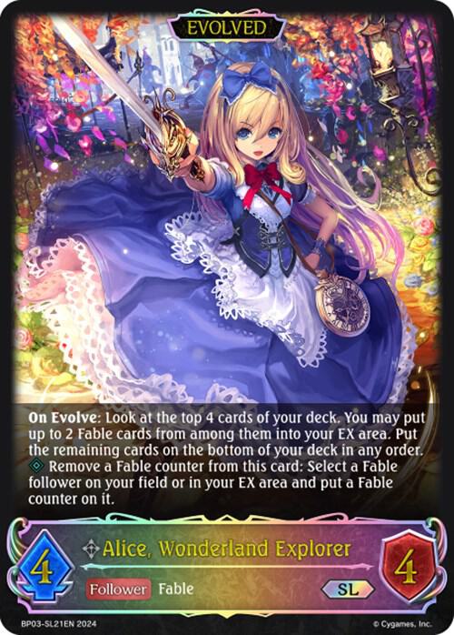 Alice, Wonderland Explorer (Evolved) (SL)