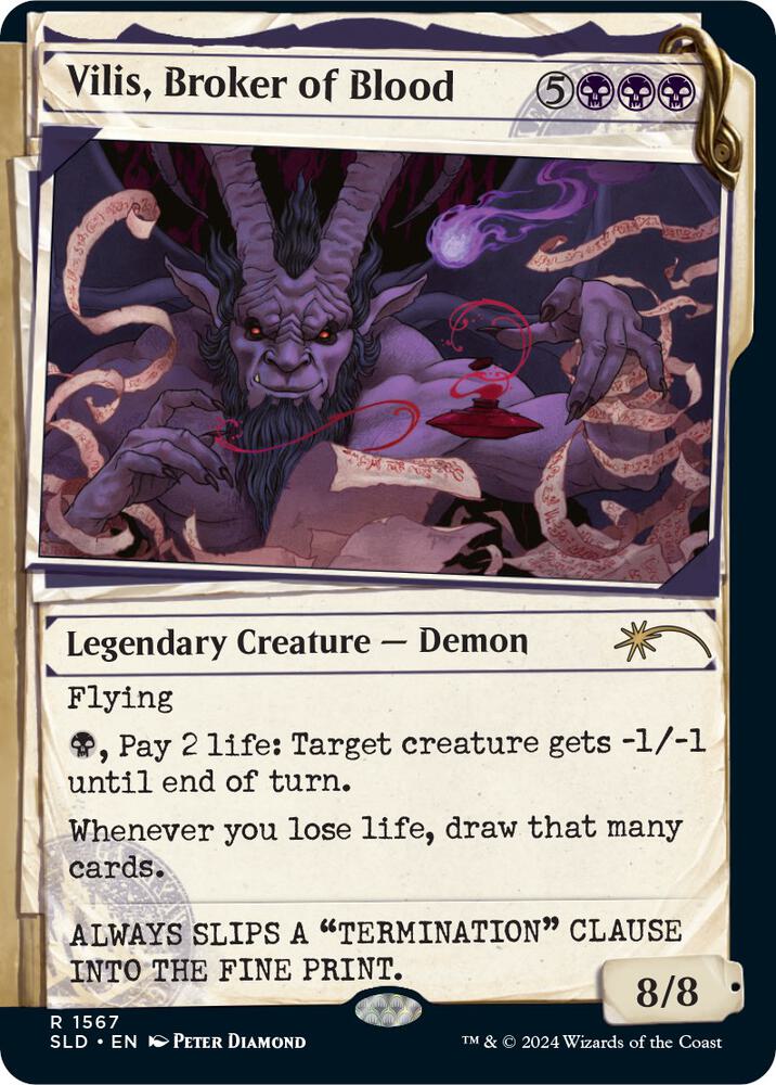 Vilis, Broker of Blood - Secret Lair Drop Series - Magic: The Gathering -  TCGplayer.com