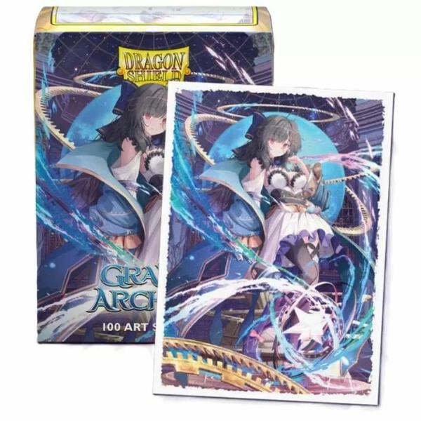 Dragon Shield Grand Archive Card Sleeves - 100 Matte Sleeves Featuring Jin For MTG & Pokémon