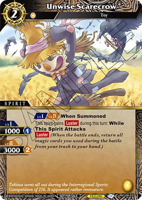 Unwise Scarecrow (Tournament Pack Vol. 4)